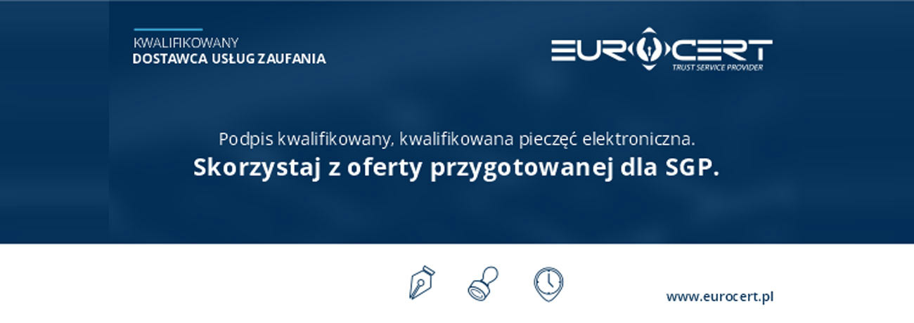 Oferta EuroCert na zakup podpisu kwalifikowanego dla geodetów